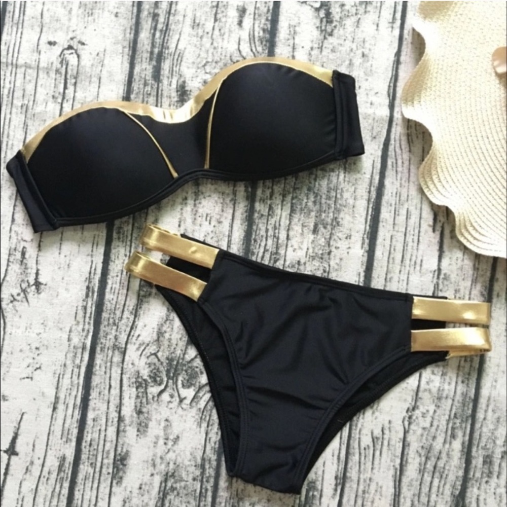 Black & Gold Bikini